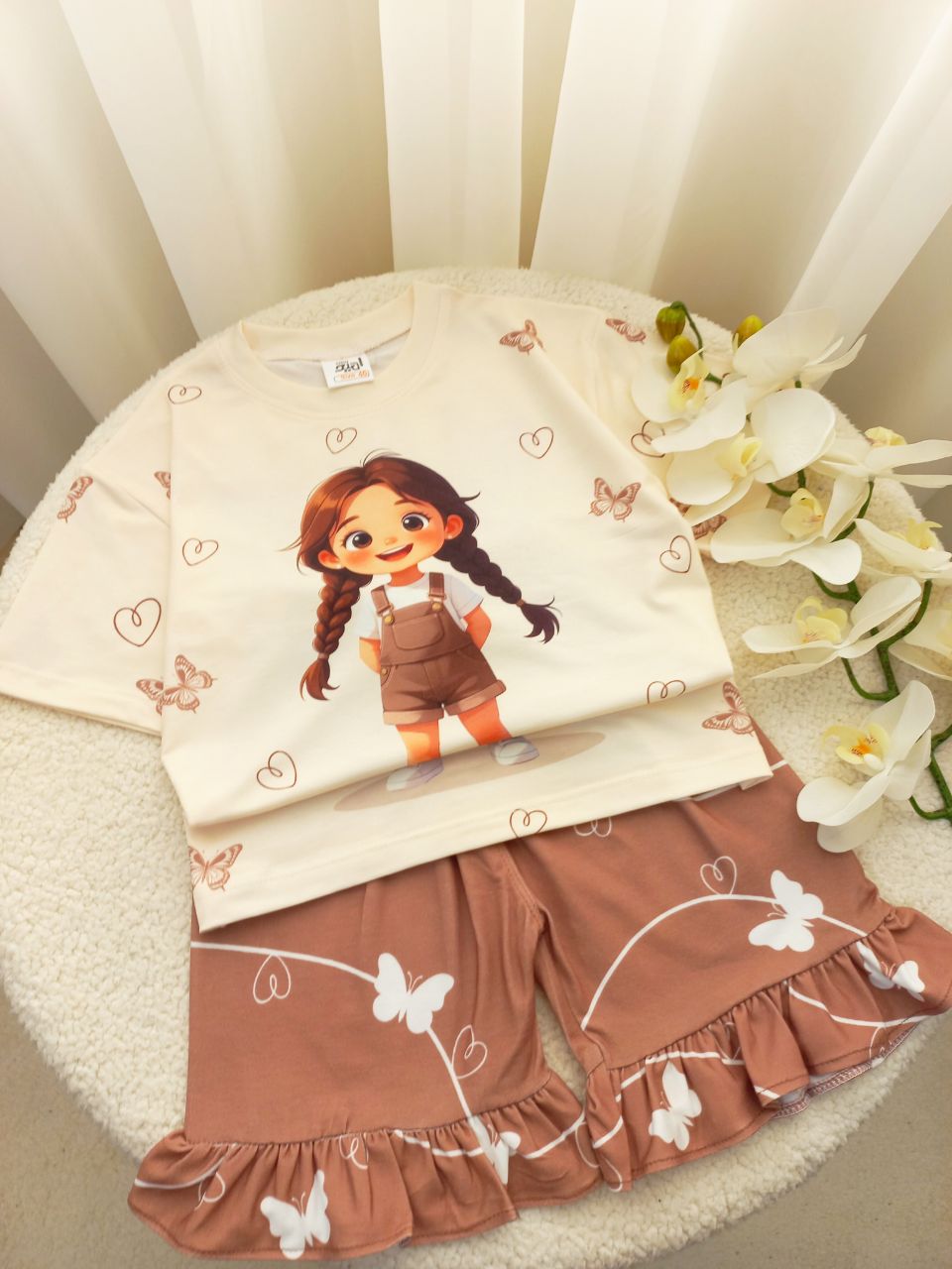 تیشرت شلوارک دخترانه